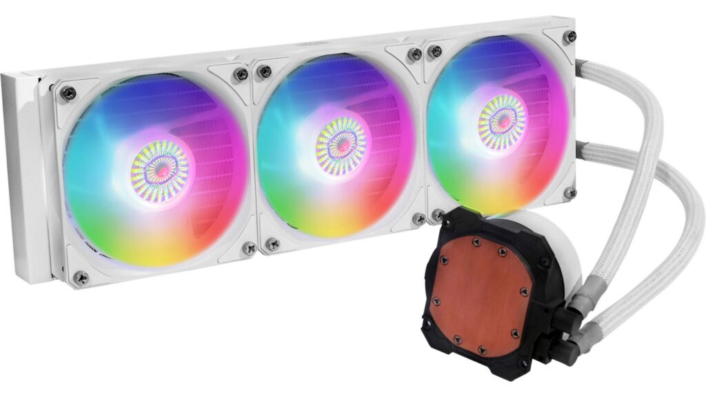 Tản nhiệt nước AIO Cooler Master MasterLiquid ML360L ARGB V2 White Edition