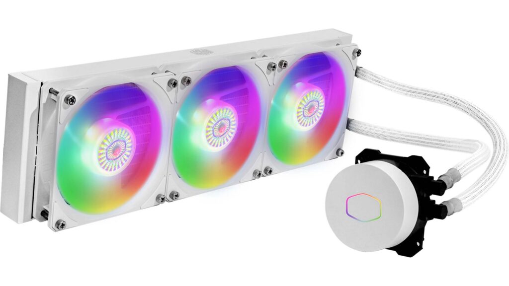 Tản nhiệt nước AIO Cooler Master MasterLiquid ML360L ARGB V2 White Edition