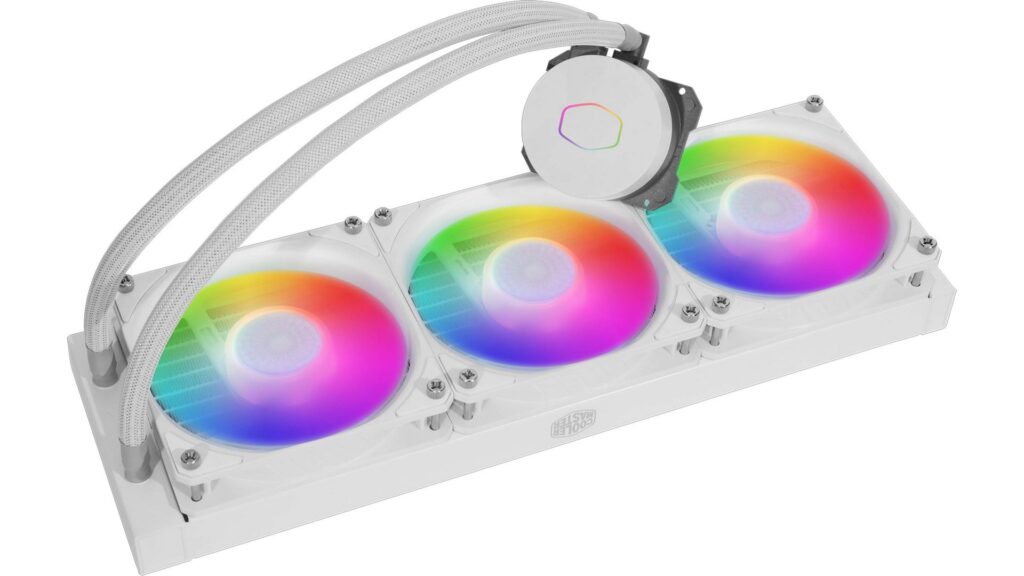Tản nhiệt nước AIO Cooler Master MasterLiquid ML360L ARGB V2 White Edition