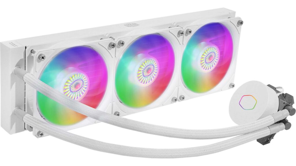 Tản nhiệt nước AIO Cooler Master MasterLiquid ML360L ARGB V2 White Edition