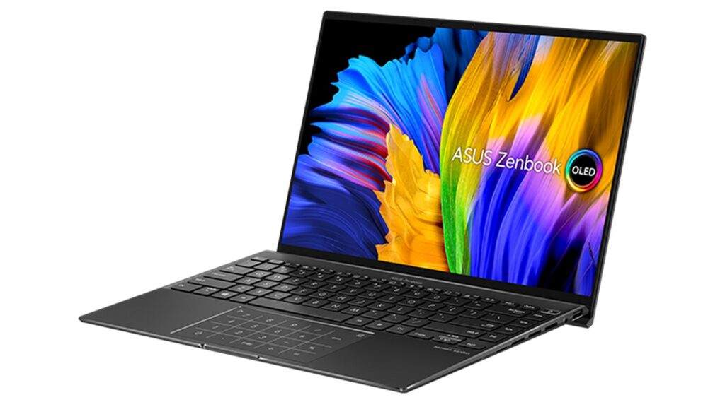 Laptop Asus Zenbook 14X OLED UM5401QA-KN053W (AMD Ryzen 5 5600H | RAM 8GB | SSD 512GB | 14" 2.8K | Win 11 | Black)