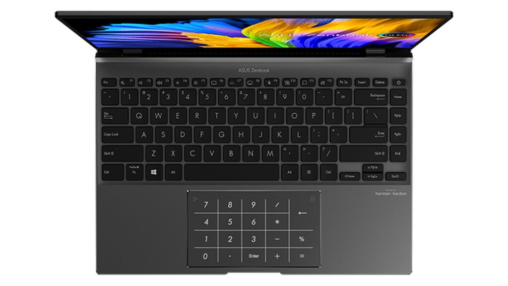 Laptop Asus Zenbook 14X OLED UM5401QA-KN053W (AMD Ryzen 5 5600H | RAM 8GB | SSD 512GB | 14" 2.8K | Win 11 | Black)