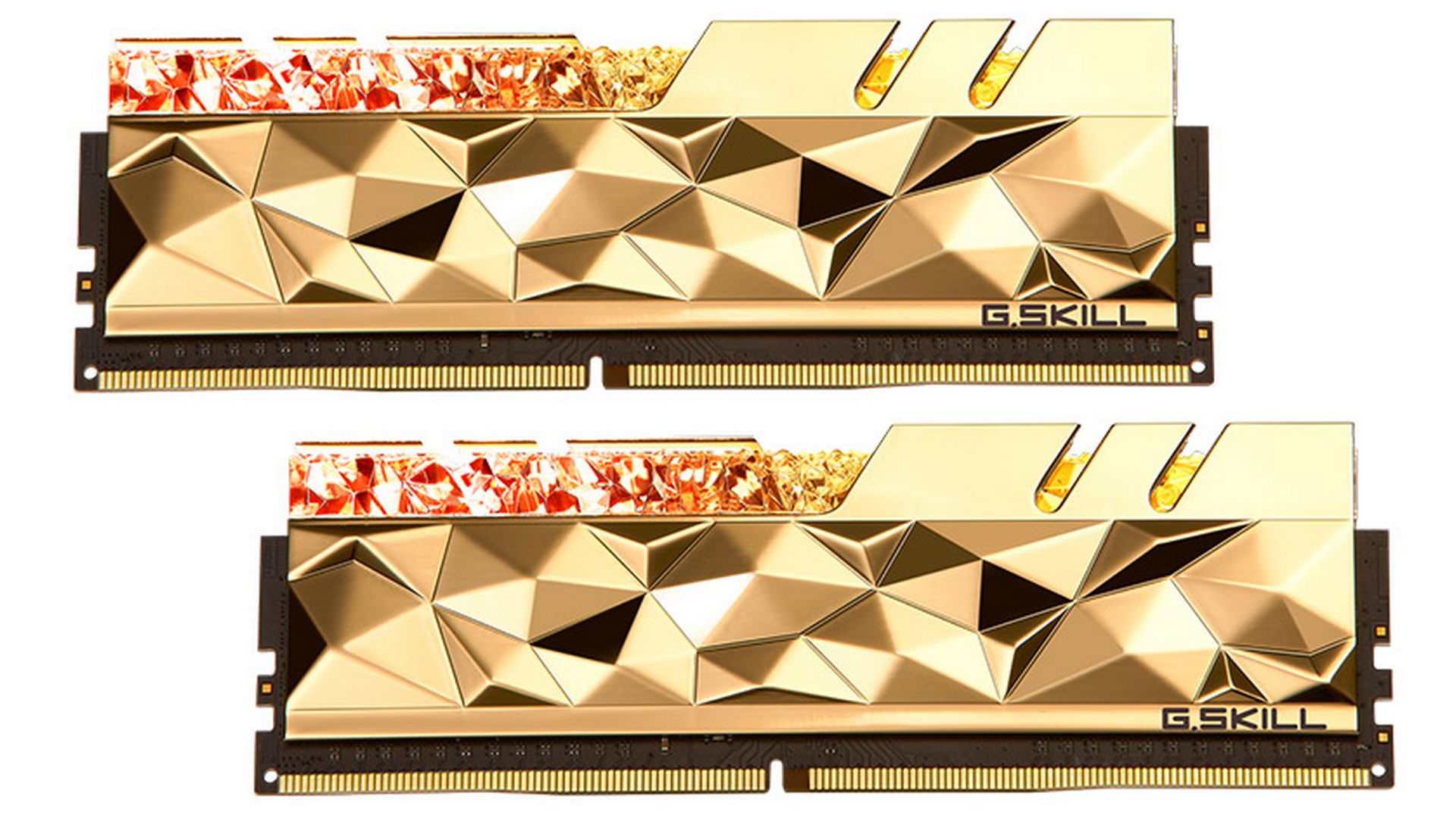 RAM Desktop GSkill Trident Z Royal Elite 16GB (2x8GB) DDR4 3600MHz (F4-3600C16D-16GTEGC)