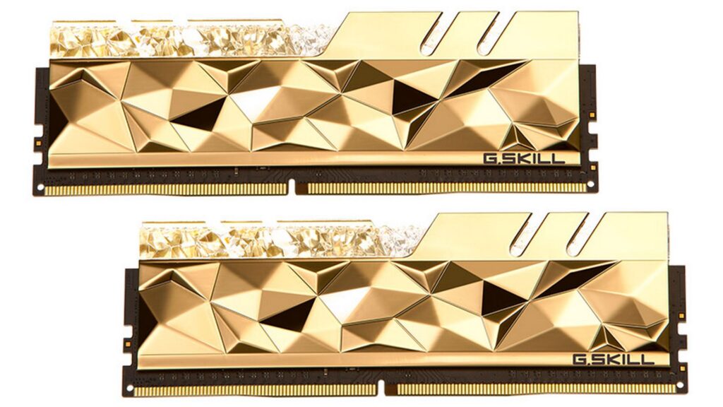 RAM Desktop GSkill Trident Z Royal Elite 16GB (2x8GB) DDR4 3600MHz (F4-3600C16D-16GTEGC)