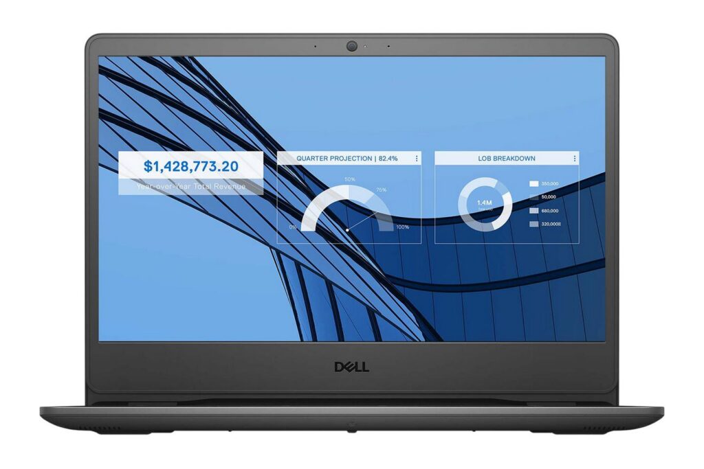 Laptop Dell Vostro 3400 V4I7015W1 (i7-1165G7 | RAM 8GB | SSD 512GB | 14.0" FHD | MX330 2GB | Win11 Home + Office HS | Black)