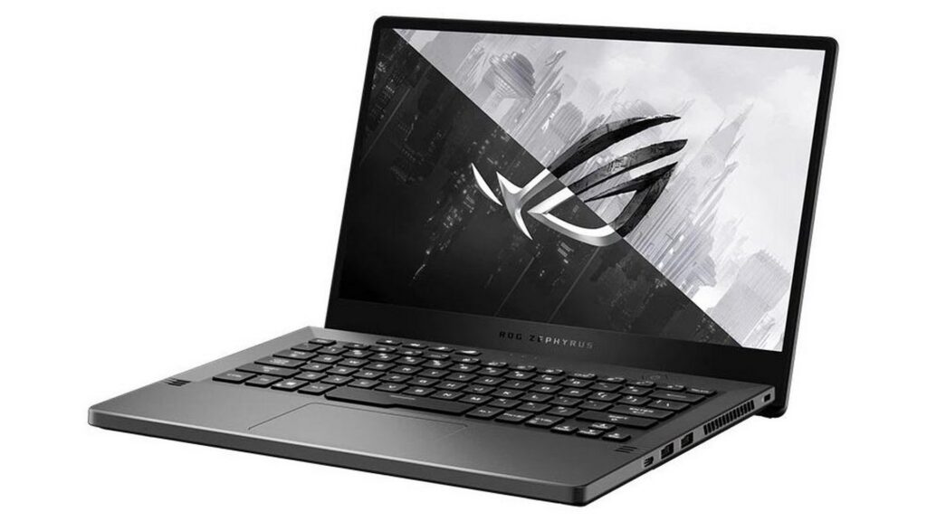 Laptop ASUS ROG Zephyrus G14 GA401QEC-K2064T (Ryzen 9-5900HS | RTX 3050 Ti 4GB | RAM 16GB | SSD 1TB | 14.0 inch QHD-IPS-120Hz | Win10 | Xám)