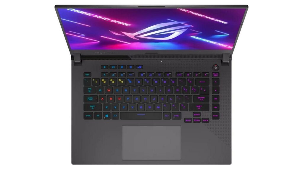 Laptop ASUS ROG Strix G15 G513QR-HQ264T (R9-5900HX | RTX-3070-8GB | RAM 16GB | SSD 512GB | 15.6 FHD 300HZ | Win10 | Xám)