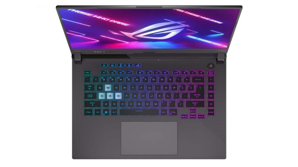 Laptop ASUS ROG Strix G513IE-HN192W (R7-4800H | RTX 3050Ti 4GB | 16GB RAM | 512GB SSD | 15.6 FHD | Win11 | Xám)