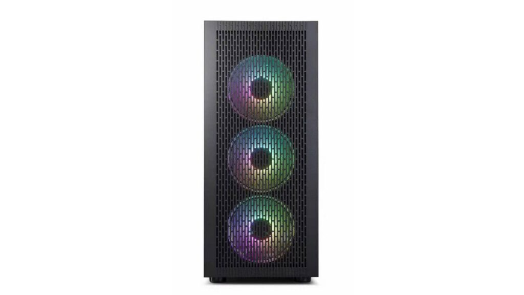 Vỏ case KENOO ESPORT M100 Màu Đen (Mid Tower | Có sẵn 3 Quạt) 5 Vỏ case KENOO ESPORT M100 Màu Đen (Mid Tower | Có sẵn 3 Quạt)
