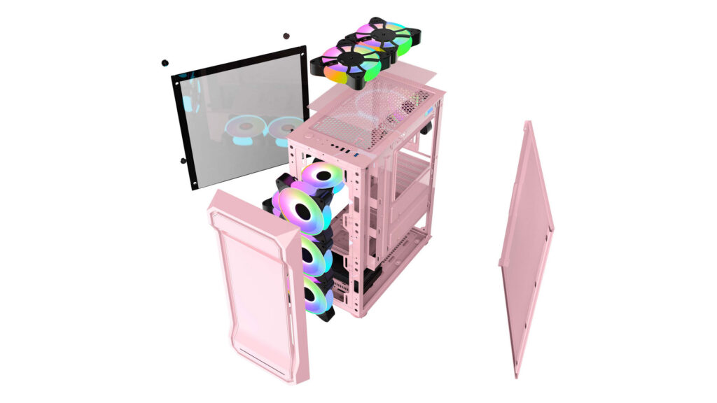 Vỏ Case Mik AH01 Pink 13 Vỏ Case Mik AH01 Pink
