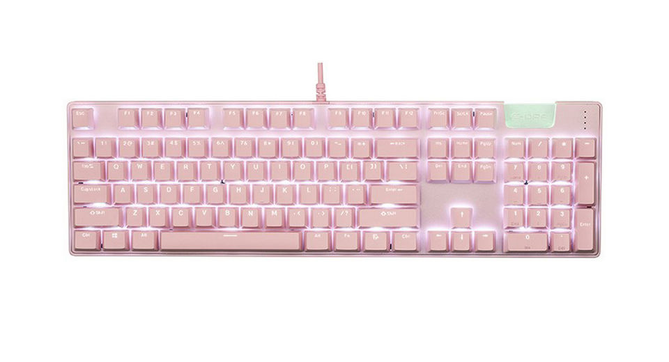 Bàn phím cơ E-DRA EK312 Pink – Blue switch
