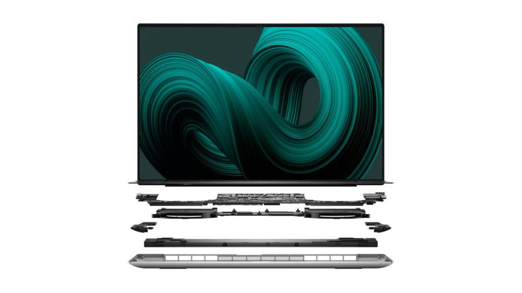 Laptop Dell XPS 17 9710 (XPS7I7001W1) (i7-11800H | RAM 16GB | SSD 1TB | RTX 3050 4G | 17" UHD+ | Cảm ứng | Win 11 | Office HS11 | Bạc)