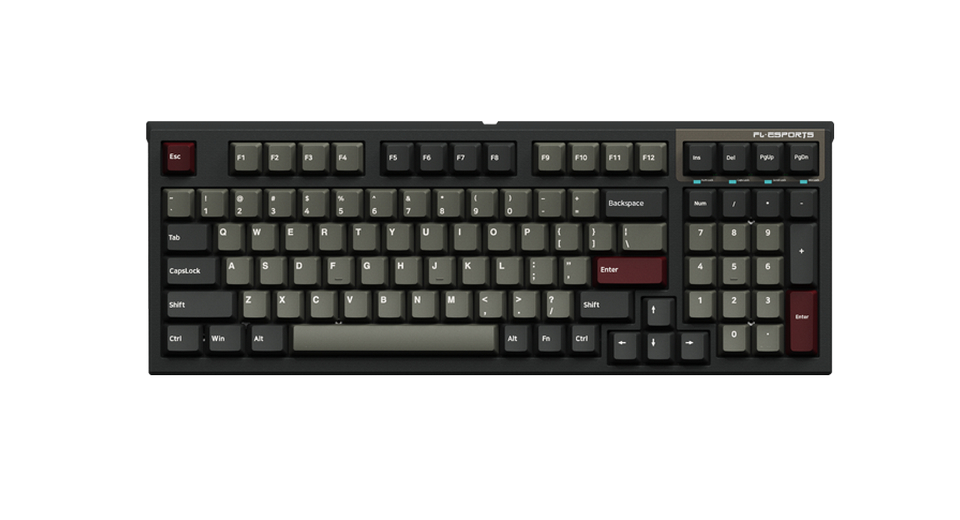 Bàn phím cơ FL-Esports FL980CP Dolch – Kailh Box White switch