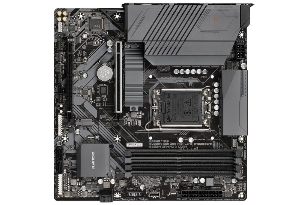 Mainboard Gigabyte B660M GAMING X DDR4 (LGA1700 | 4 Khe RAM | M-ATX)