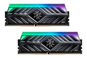 RAM Desktop Adata XPG Spectrix D41 RGB 16GB (2x8GB | 3200Mhz | CL16 | DDR4 | AX4U32008G16A-DT41)