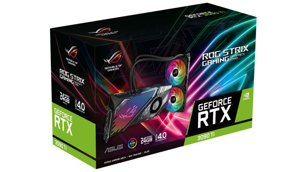 Card màn hình ASUS ROG Strix LC GeForce RTX 3090 TI (ROG-STRIX-LC-RTX3090Ti-24G-GAMING)