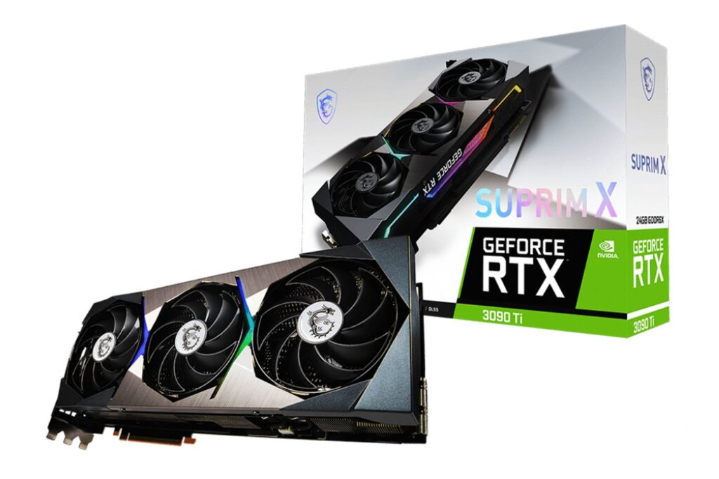 Card Màn Hình MSI GeForce RTX 3090 Ti SUPRIM X 24G