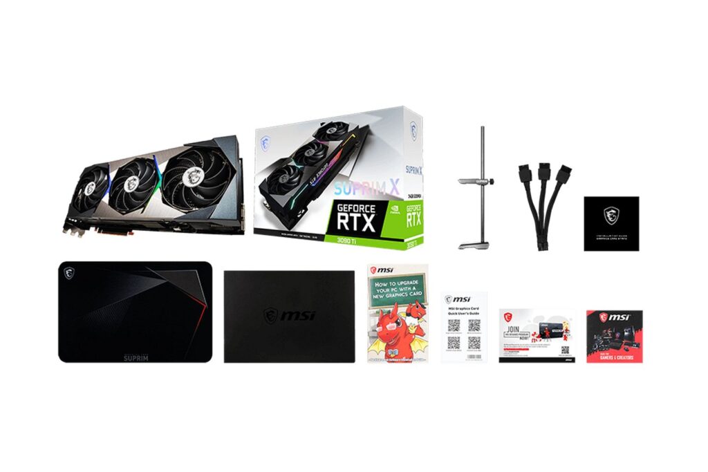 Card Màn Hình MSI GeForce RTX 3090 Ti SUPRIM X 24G 9 Card Màn Hình MSI GeForce RTX 3090 Ti SUPRIM X 24G