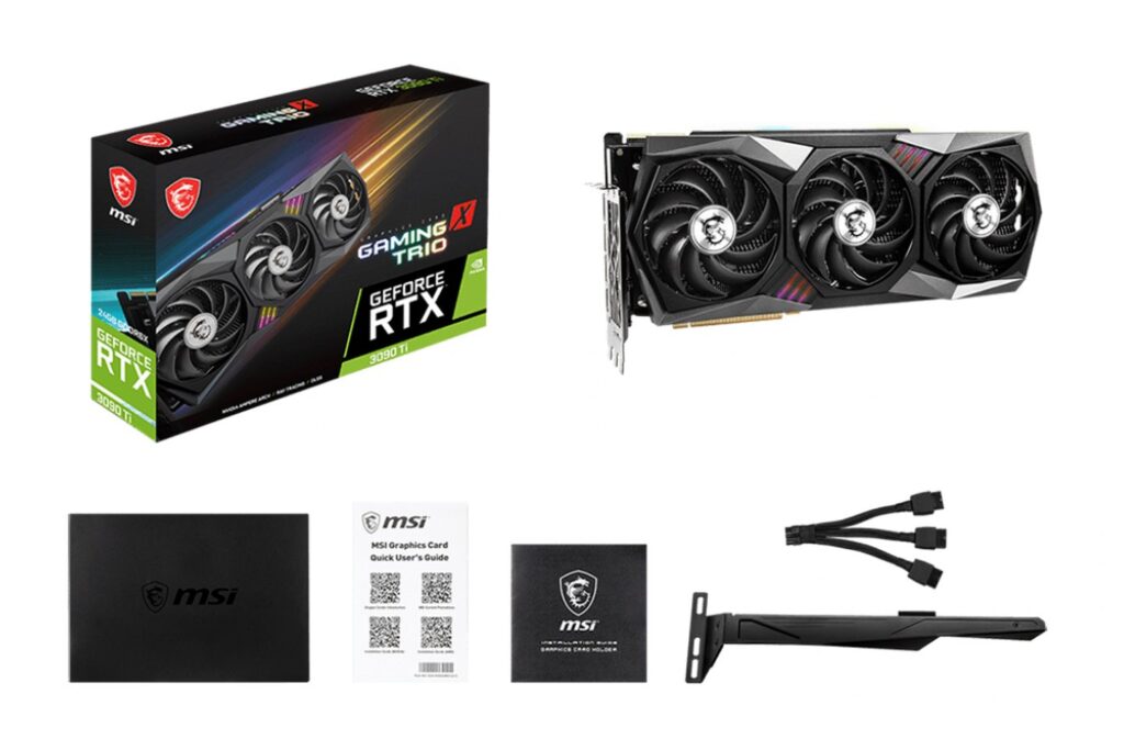 Card Màn Hình MSI GeForce RTX 3090 Ti GAMING X TRIO 24G 9 Card Màn Hình MSI GeForce RTX 3090 Ti GAMING X TRIO 24G