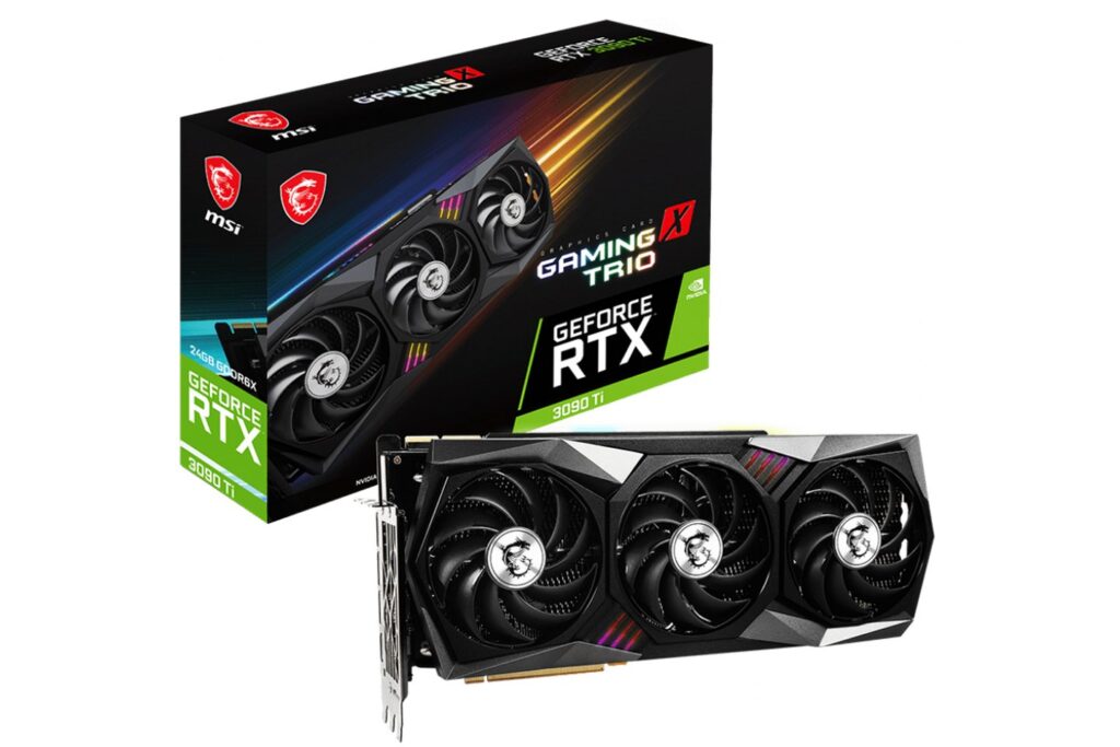 Card Màn Hình MSI GeForce RTX 3090 Ti GAMING X TRIO 24G