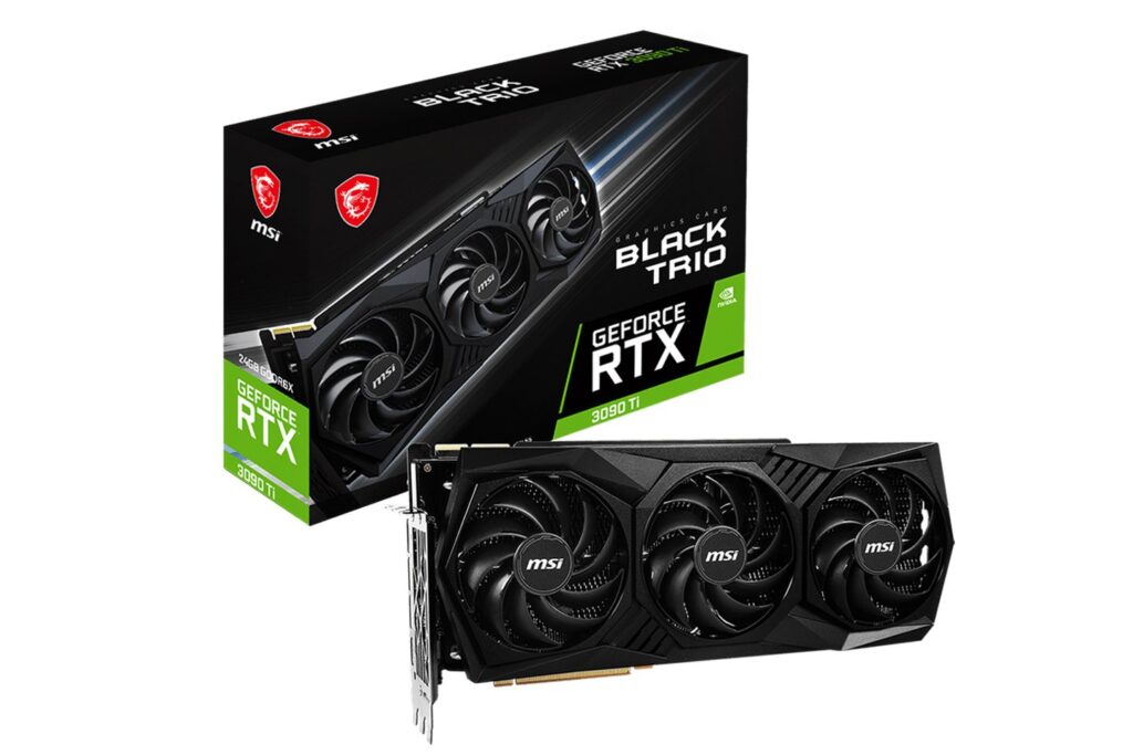 Card Màn Hình MSI GeForce RTX 3090 Ti BLACK TRIO 24G