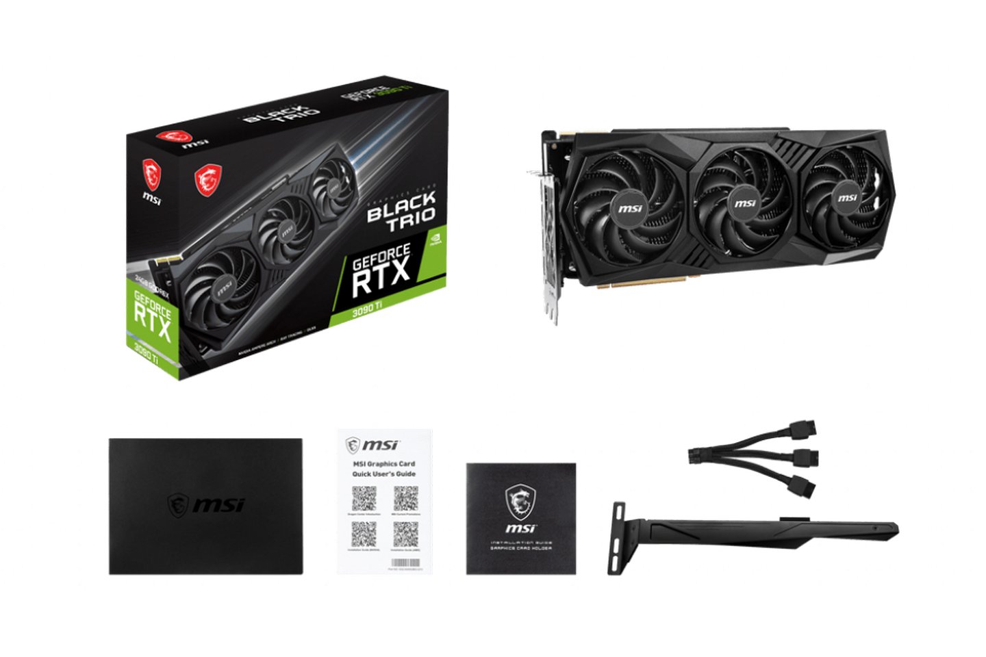 Card Màn Hình MSI GeForce RTX 3090 Ti BLACK TRIO 24G
