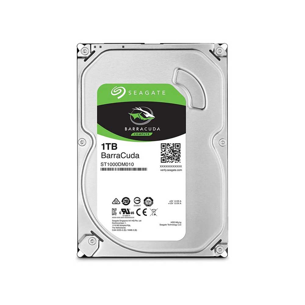 Ổ Cứng HDD Seagate Barracuda 1TB (3.5″ / 7200RPM / 64MB)