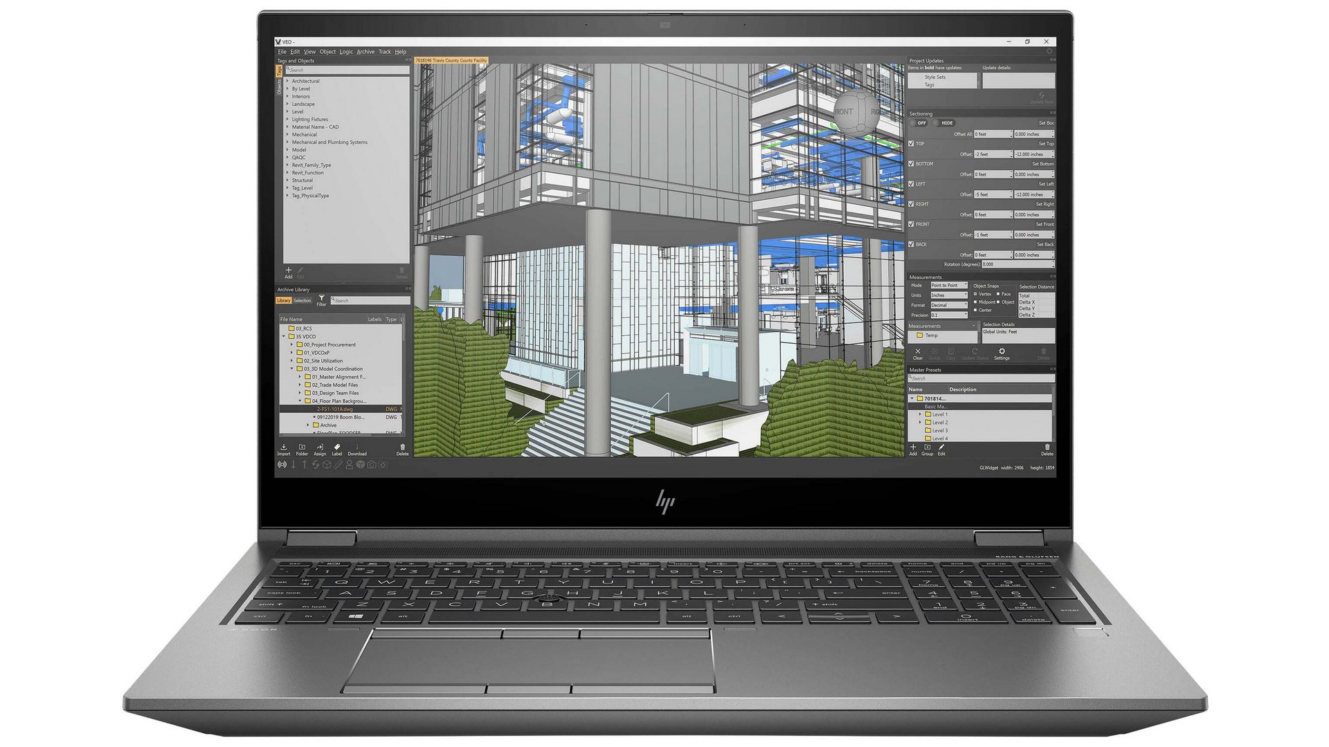 Laptop Workstation HP Zbook Fury 15 G8 4N4Z6AV (i7-11800H | RAM 16GB | SSD 512GB | 15.6-FHD | Quadro T1200 4GB | Win10 | Silver)