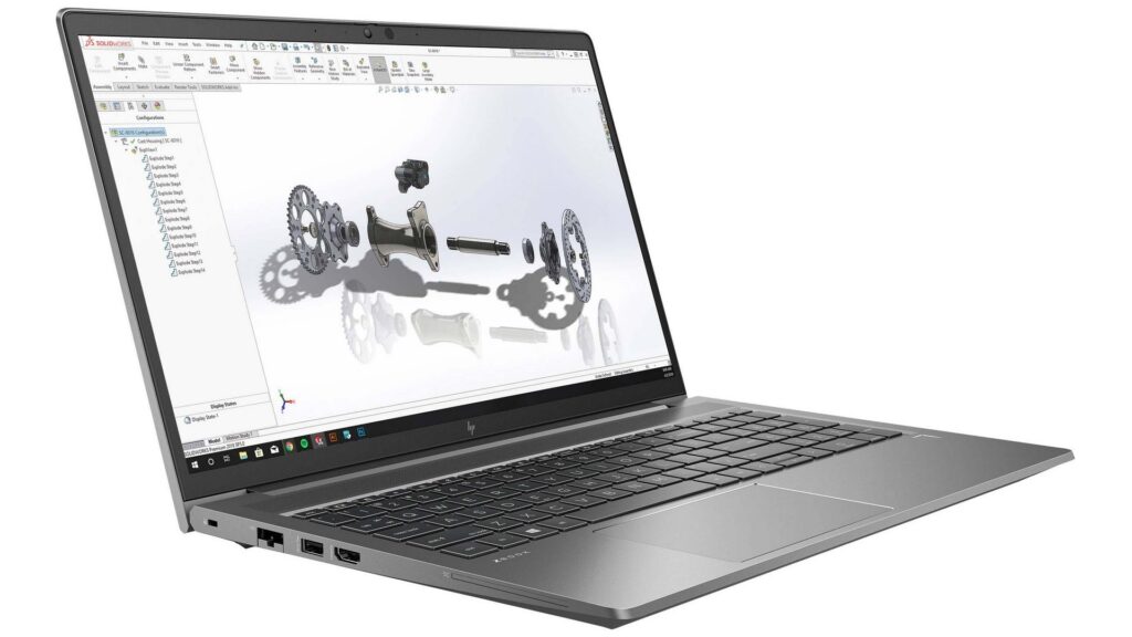 Laptop HP ZBook Power 15 G8 33D91AV (i5-11500H | Quadro T600 4GB | RAM 16GB | SSD 512GB | 15.6” FHD | Win10 Pro | Bạc)