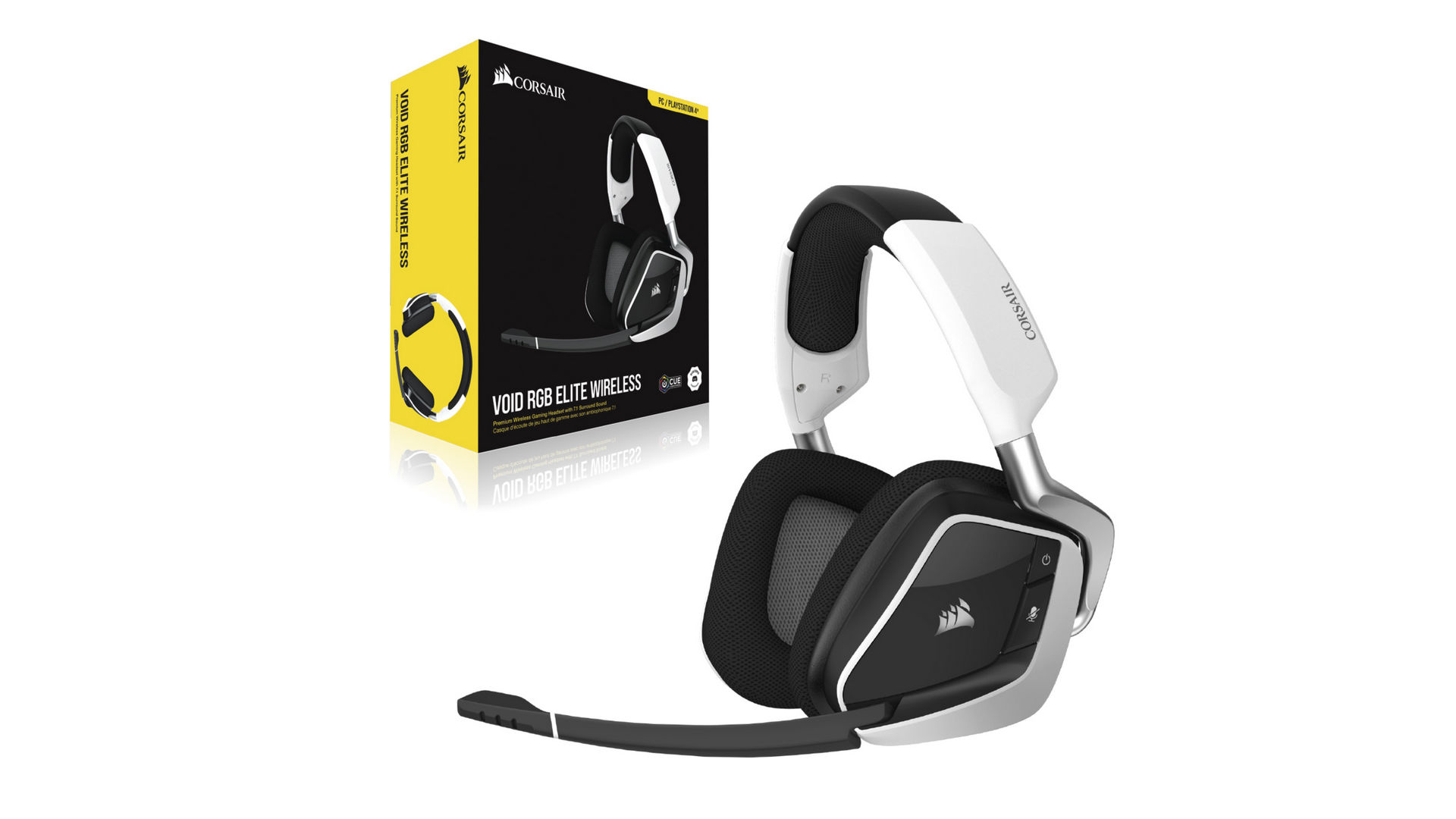 Tai nghe không dây Corsair VOID RGB ELITE Wireless 7.1 (CA-9011202-AP)