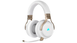 Tai nghe không dây Corsair Virtuoso RGB Wireless Pear (CA-9011224-AP)