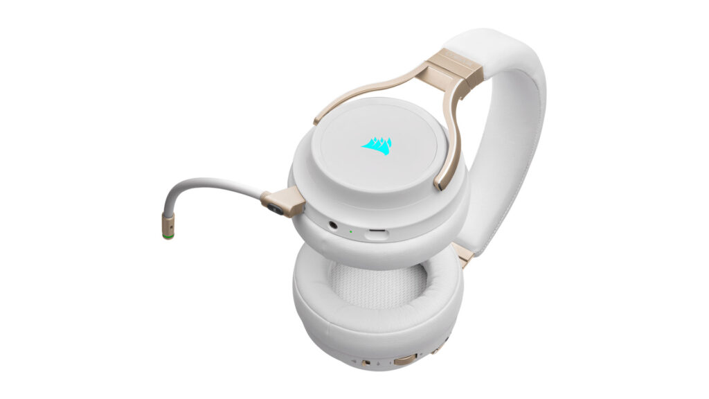 Tai nghe không dây Corsair Virtuoso RGB Wireless Pear (CA-9011224-AP)