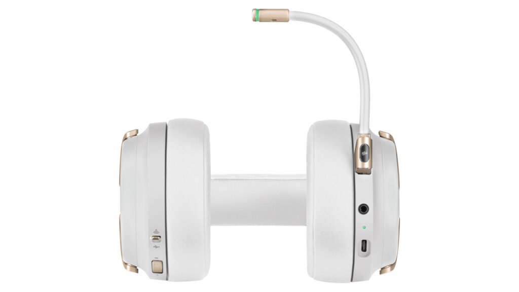 Tai nghe không dây Corsair Virtuoso RGB Wireless Pear (CA-9011224-AP)