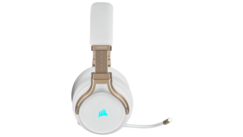 Tai nghe không dây Corsair Virtuoso RGB Wireless Pear (CA-9011224-AP)