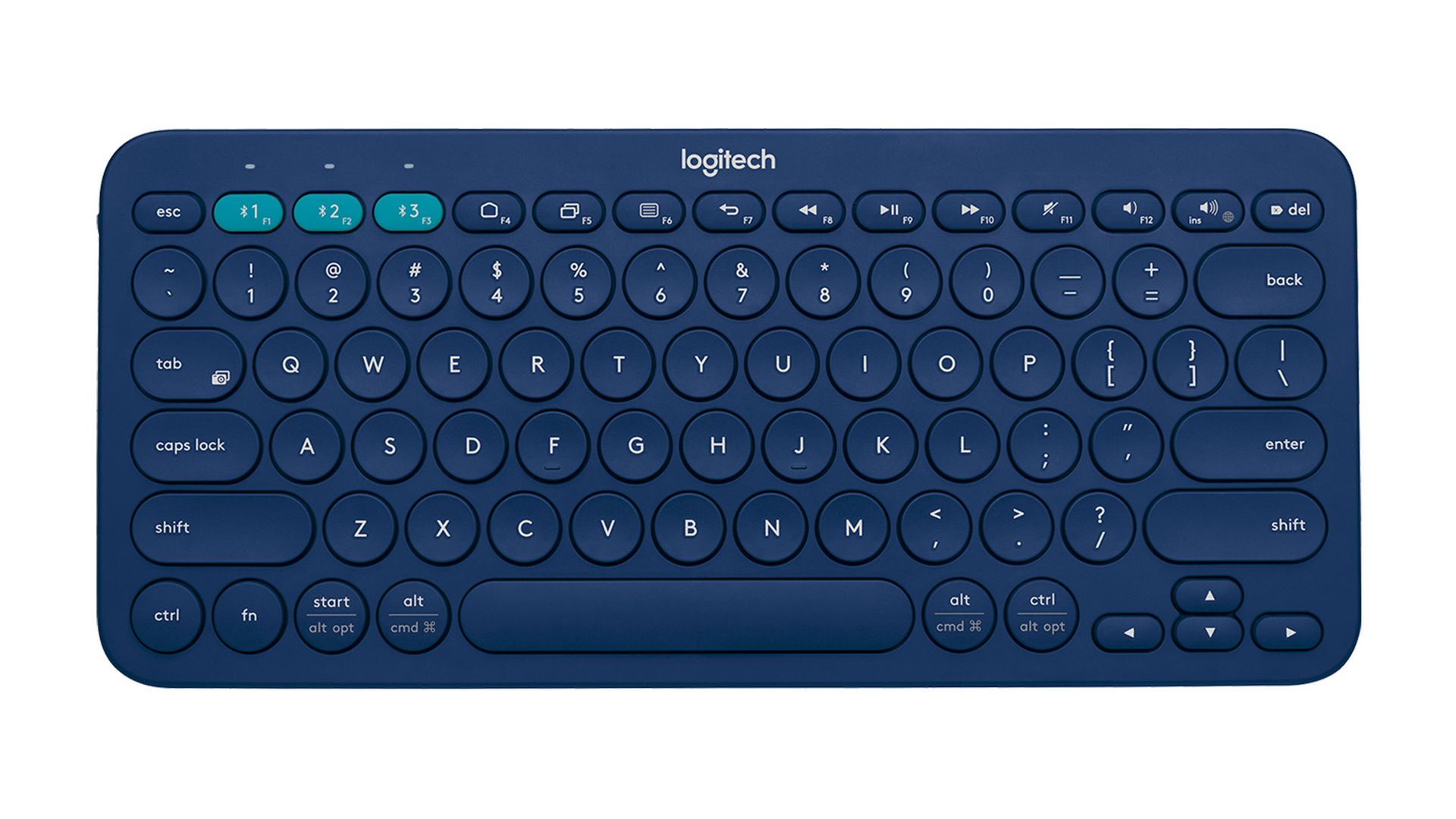 Bàn phím không dây Logitech K380 (Xanh dương) 1 Bàn phím không dây Logitech K380 (Xanh dương)