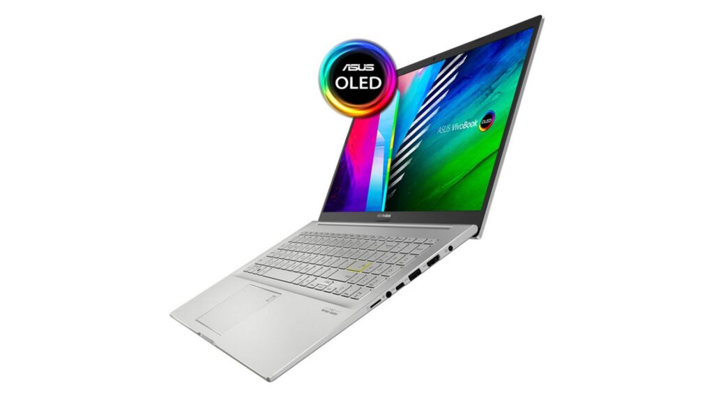 Laptop Asus VivoBook M513UA-L1221T (Ryzen 5 5500U | RAM 8GB | SSD 512GB | 15.6 FHD OLED | Win 10 | Bạc)