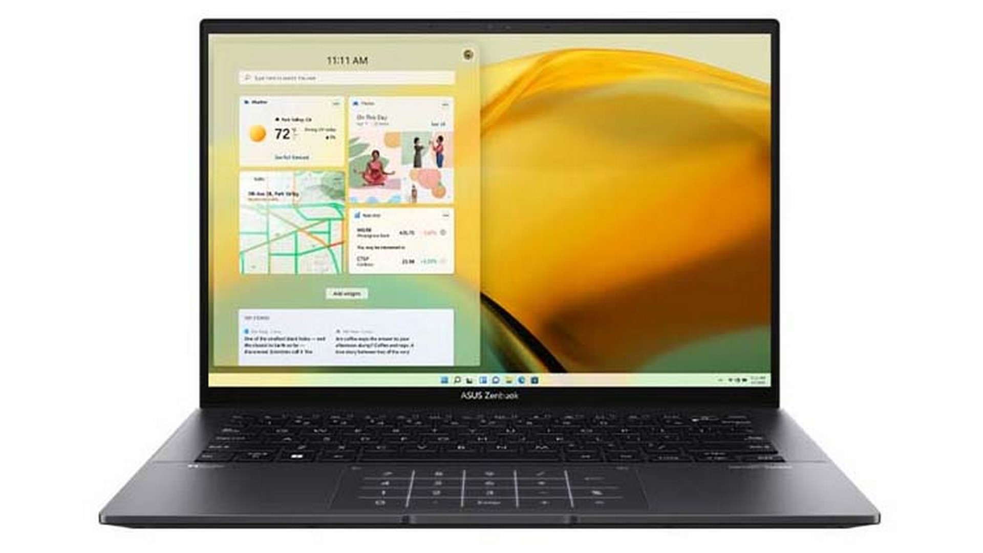Laptop Asus Zenbook 14 OLED UM3402YA-KM511WS (AMD Ryzen 5 5625U | RAM 8GB | SSD 512GB | 14" 2.8K | Win 11 | Black)