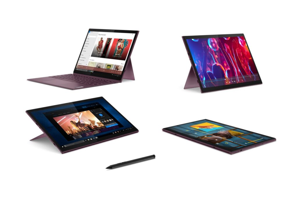 Laptop Lenovo Yoga Duet 7 13ITL6 82MA003XVN (i5-1135G7 | RAM 8GB | SSD 512GB | 13" WQHD | Win10 | Tím)