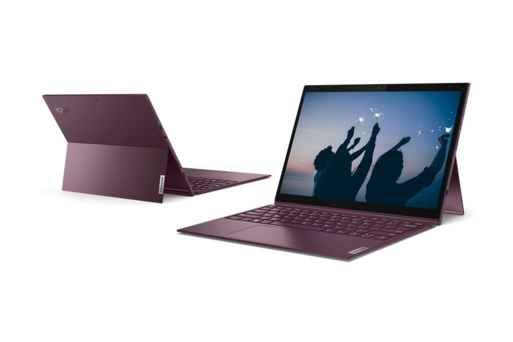 Laptop Lenovo Yoga Duet 7 13ITL6 82MA003XVN (i5-1135G7 | RAM 8GB | SSD 512GB | 13" WQHD | Win10 | Tím)