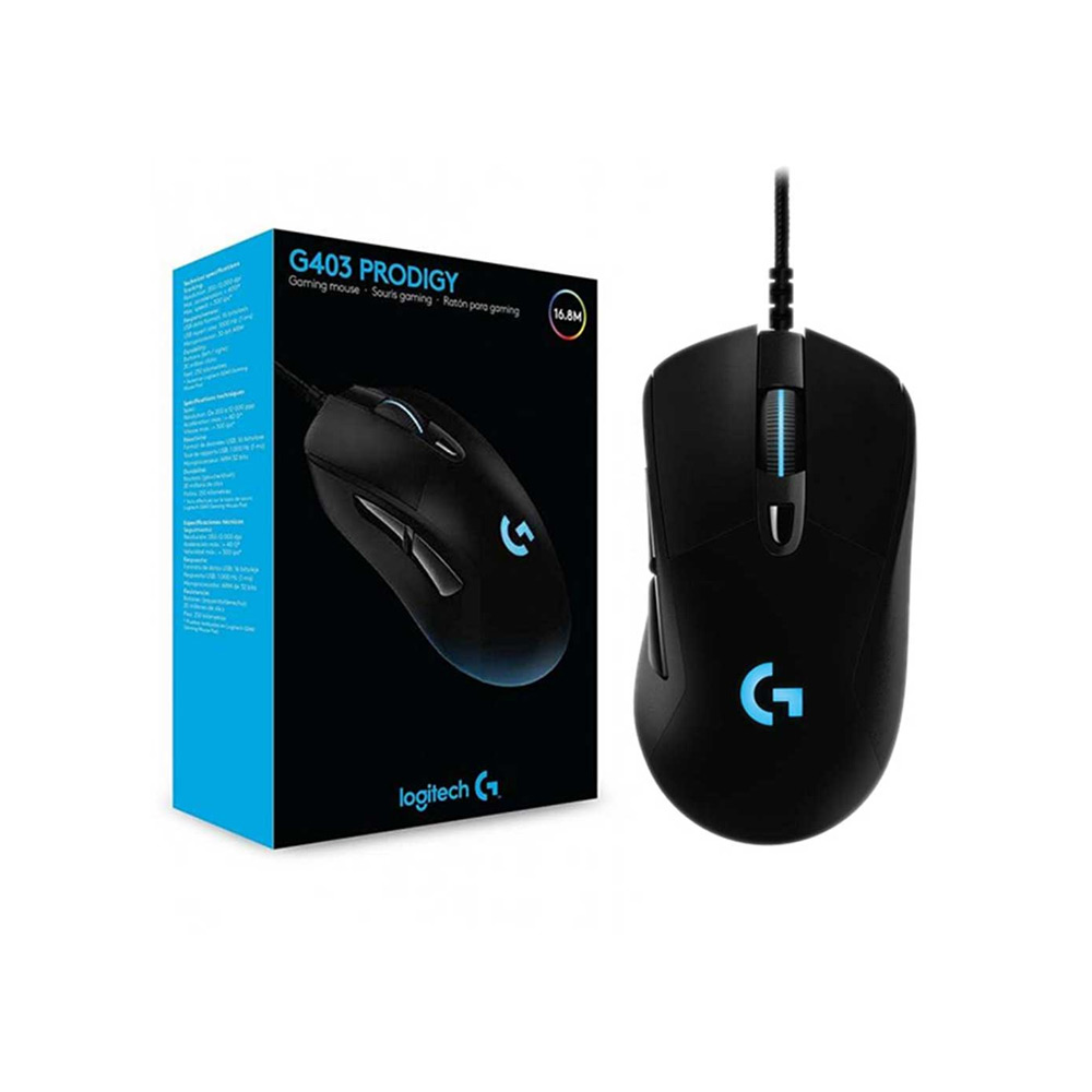 Chuột máy tính Logitech G403 Prodigy Gaming Wired (Black)