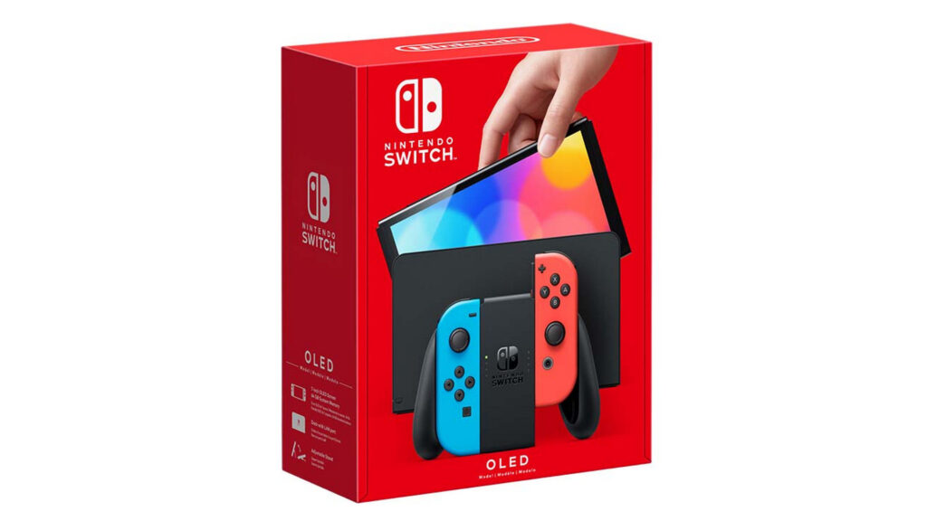 Máy chơi game Nintendo Switch Oled (xanh đỏ) 9 Máy chơi game Nintendo Switch Oled (xanh đỏ)