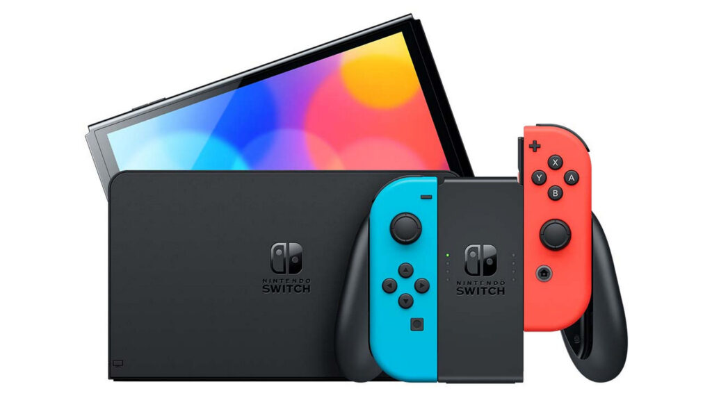 Máy chơi game Nintendo Switch Oled (xanh đỏ) 8 Máy chơi game Nintendo Switch Oled (xanh đỏ)