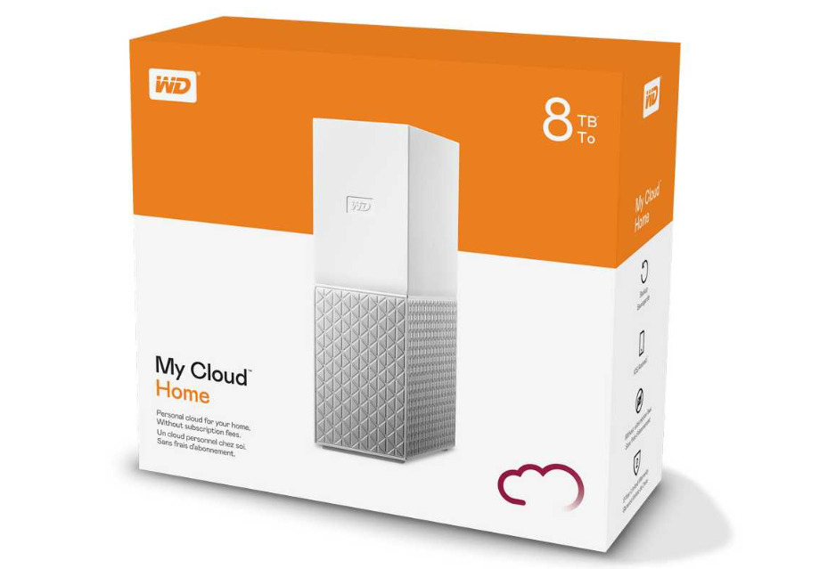 Ổ Cứng WD My Cloud Home 8TB WDBVXC0080HWT-SESN