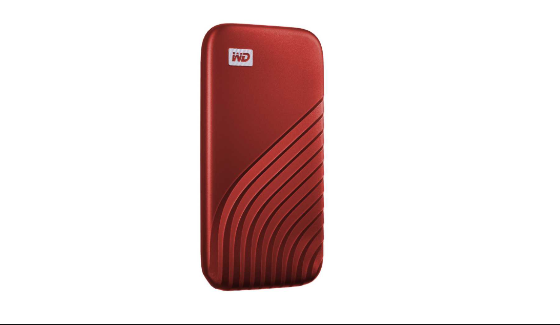 Ổ Cứng Di Động WD My Passport SSD 2TB Màu Đỏ WDBAGF0020BRD-WESN