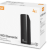Ổ Cứng Gắn Ngoài WD Elements 4TB WDBBKG0040HBK-SESN (3,5" | USB 3.0)