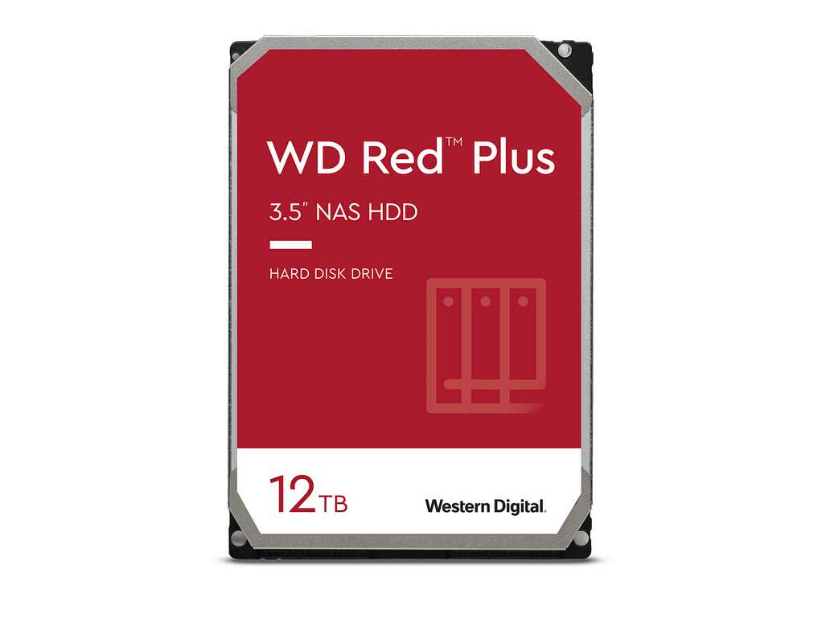 Ổ Cứng HDD WD Red Plus 12TB (3.5" | 7200RPM | 256MB Cache | WD120EFBX)
