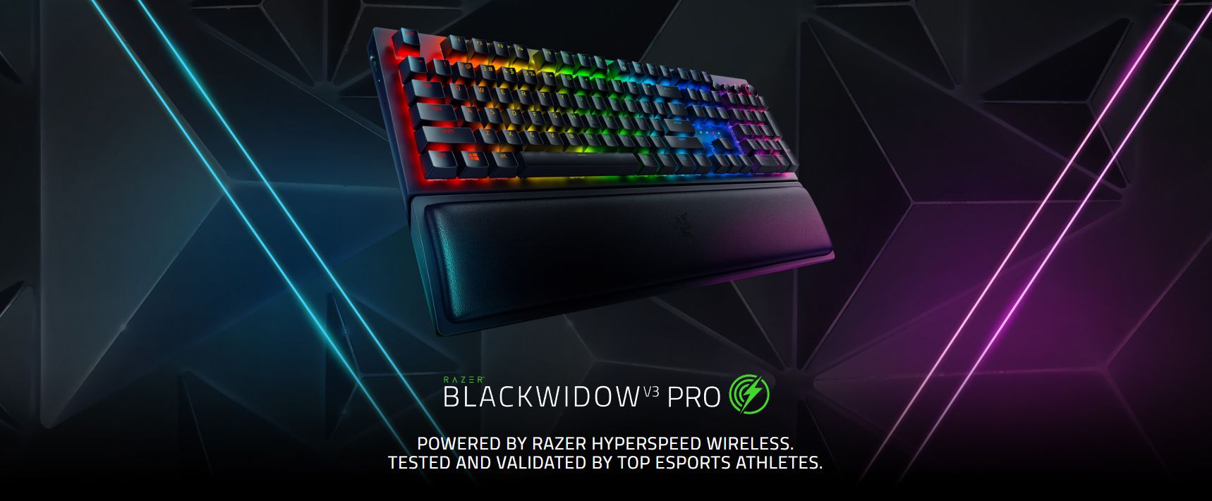 Razer BlackWidow V3 Pro Mechanical US Layout Green Switch