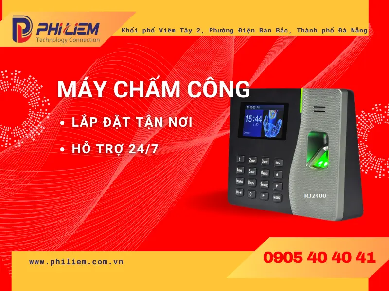 Hệ thống máy chấm công