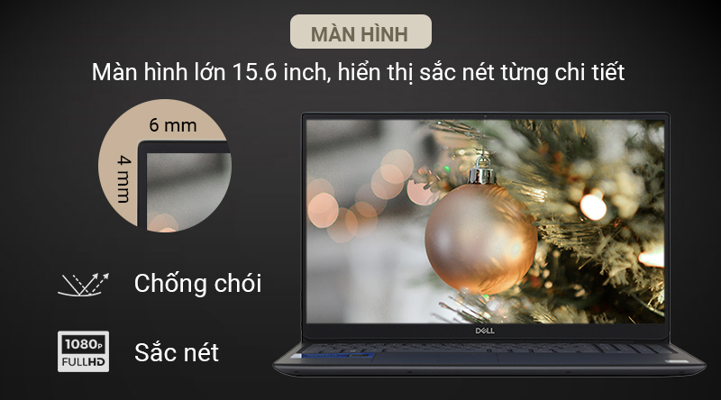 màn hình laptop Dell Vostro 5590 hình ảnh chân thực