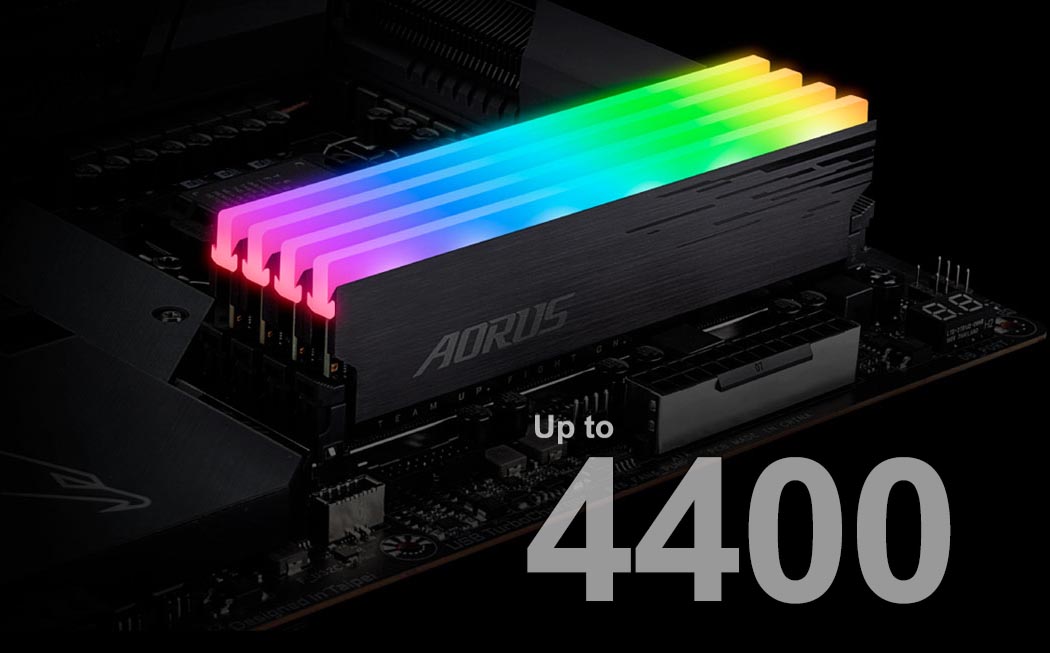 Hỗ trợ RAM DDR4 XMP Lên đến 4400MHz